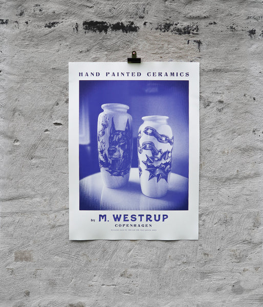M. Westrup Ceramics Poster 50x70cm - 005