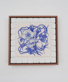 M. Westrup Tile Painting No. Ag04