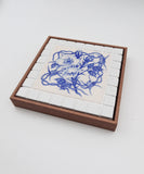 M. Westrup Tile Painting No. Ag04