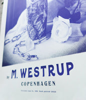 M. Westrup Ceramics Poster 50x70cm - 001