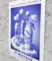 M. Westrup Ceramics Poster 50x70cm - 004