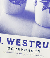 M. Westrup Ceramics Poster 50x70cm - 005