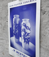 M. Westrup Ceramics Poster 50x70cm - 005