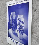 M. Westrup Ceramics Poster 50x70cm - 005